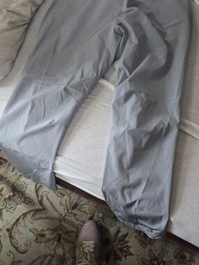 Fabletics Men's Light Gray Chino Pants